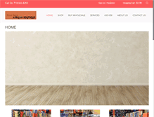 Tablet Screenshot of excelspaceafricanboutique.com